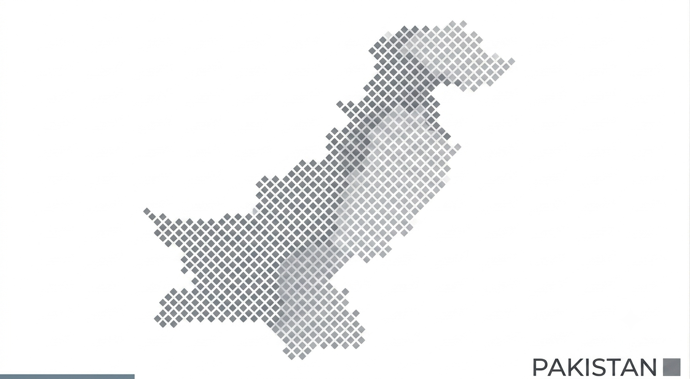 Dotted world map